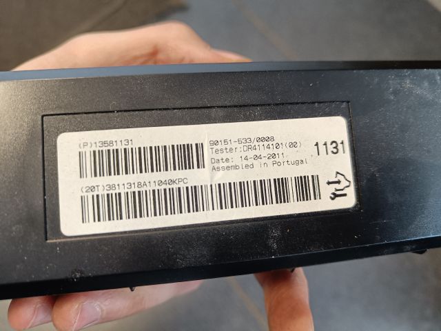 bontott OPEL ASTRA J Fűtés Vezérlő Modul