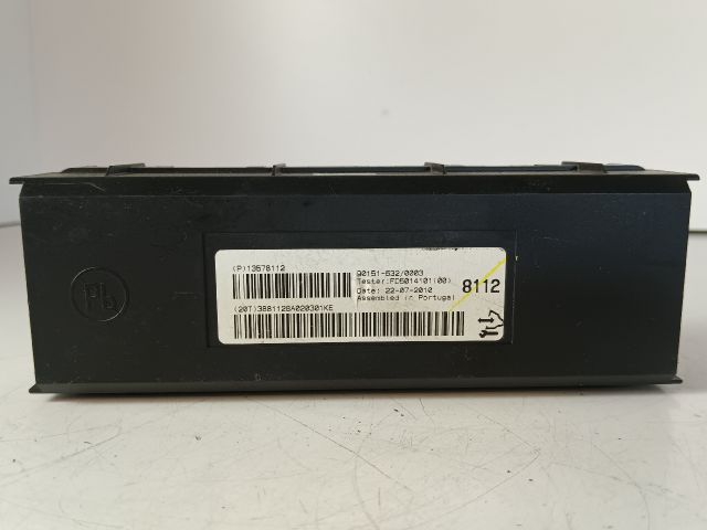 bontott OPEL ASTRA J Fűtés Vezérlő Modul