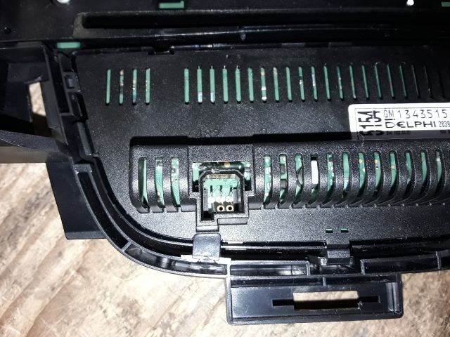 bontott OPEL ASTRA J Fűtéskapcsoló (digit klímás)