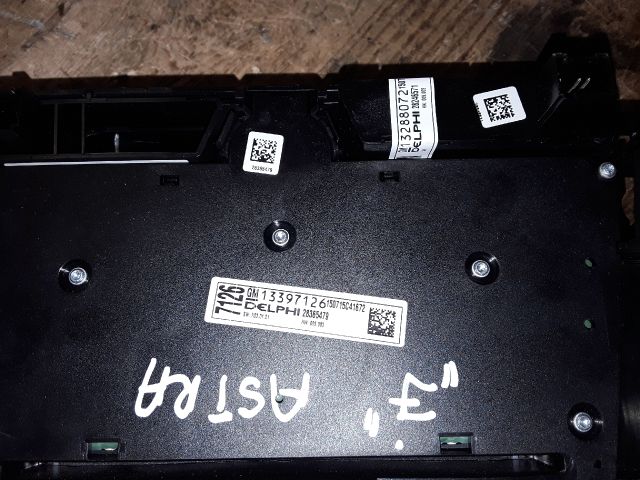 bontott OPEL ASTRA J Fűtéskapcsoló (digit klímás)