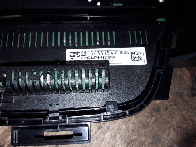 bontott OPEL ASTRA J Fűtéskapcsoló (digit klímás)