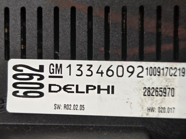 bontott OPEL ASTRA J Fűtéskapcsoló (manuális klímás)