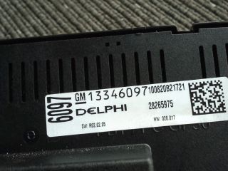 bontott OPEL ASTRA J Fűtéskapcsoló (manuális klímás)