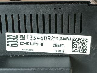 bontott OPEL ASTRA J Fűtéskapcsoló (manuális klímás)