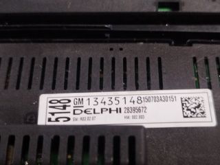 bontott OPEL ASTRA J Fűtéskapcsoló (manuális klímás)