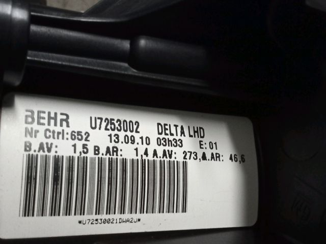 bontott OPEL ASTRA J Fűtőmotor (Klímás)