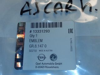bontott OPEL ASTRA J Hátsó Embléma