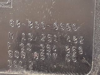 bontott OPEL ASTRA J Hátsó középső Biztonsági Öv