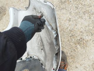 bontott OPEL ASTRA J Hátsó Lökhárító (Részeivel)