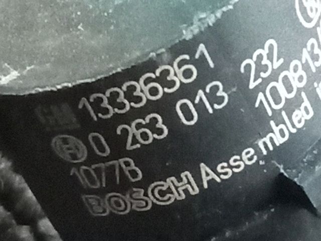 bontott OPEL ASTRA J Hátsó Tolatóradar Fej