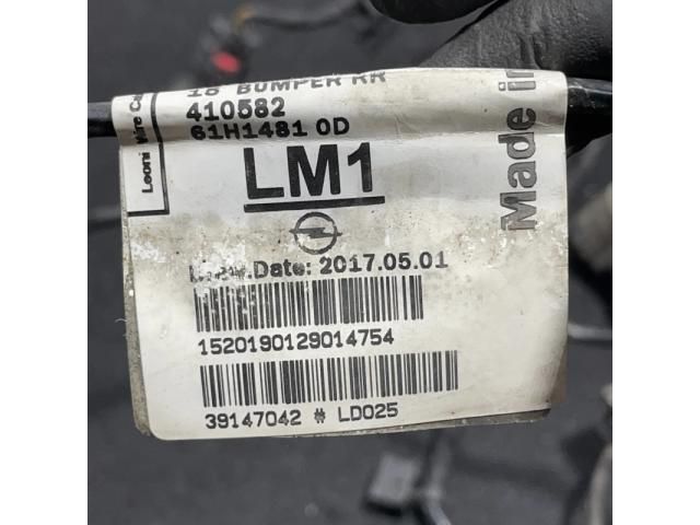 bontott OPEL ASTRA J Hátsó Tolatóradar Szett