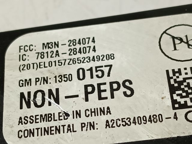 bontott OPEL ASTRA J Immobilizer Gyűrű