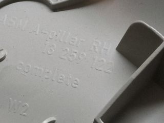 bontott OPEL ASTRA J Jobb A Oszlop Burkolat