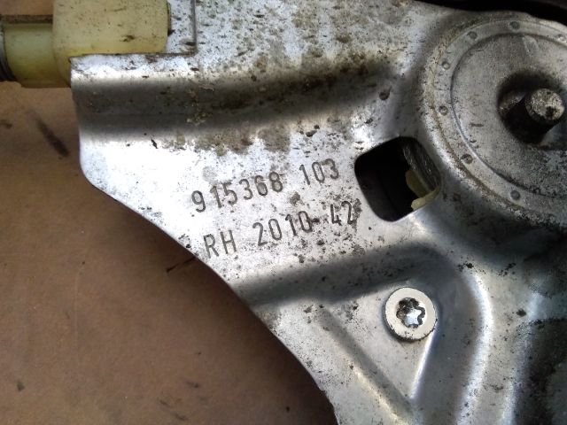 bontott OPEL ASTRA J Jobb első Ablakemelő Szerkezet (Elektromos)