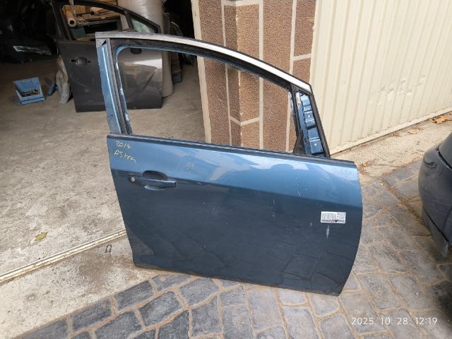 bontott OPEL ASTRA J Jobb első Ajtó (Üres lemez)