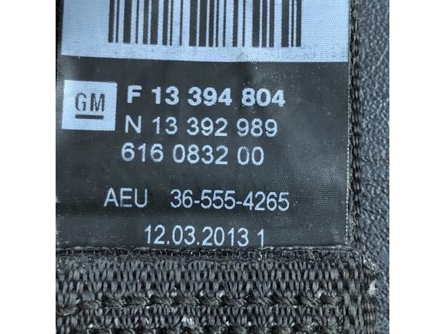 bontott OPEL ASTRA J Jobb első Biztonsági Öv