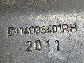 bontott OPEL ASTRA J Jobb első Külső Kilincsfészek