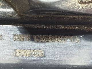 bontott OPEL ASTRA J Jobb első Lökhárító Vakborítás