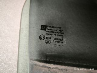 bontott OPEL ASTRA J Jobb hátsó Ablak