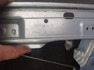 bontott OPEL ASTRA J Jobb hátsó Ablakemelő Szerkezet (Elektromos)