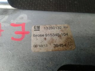 bontott OPEL ASTRA J Jobb hátsó Ablakemelő Szerkezet (Mechanikus)