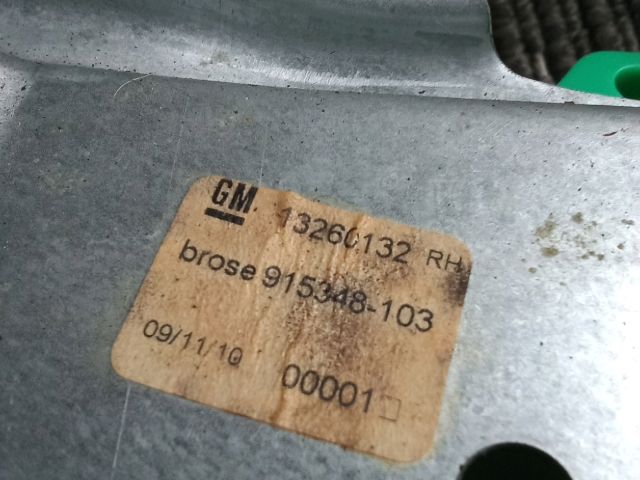 bontott OPEL ASTRA J Jobb hátsó Ablakemelő Szerkezet (Mechanikus)