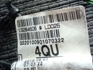 bontott OPEL ASTRA J Jobb hátsó Ajtó Kábelköteg