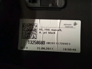 bontott OPEL ASTRA J Jobb hátsó Ajtó Kárpit