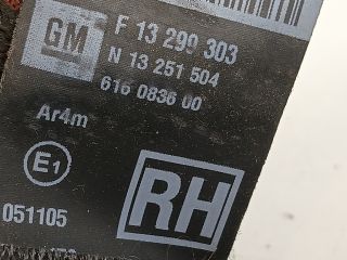 bontott OPEL ASTRA J Jobb hátsó Biztonsági Öv