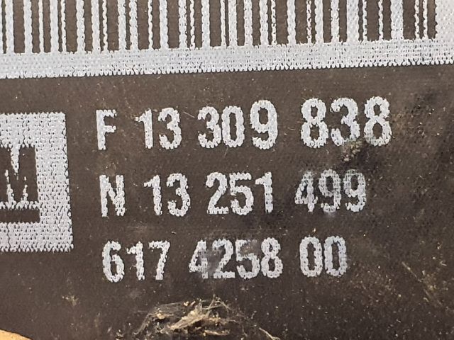 bontott OPEL ASTRA J Jobb hátsó Biztonsági Öv