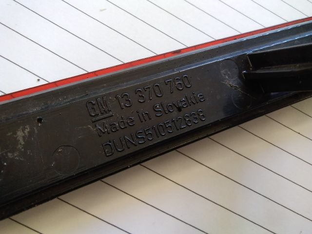 bontott OPEL ASTRA J Jobb hátsó Prizma