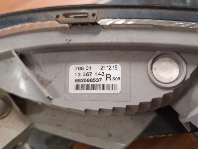 bontott OPEL ASTRA J Jobb Ködfényszóró