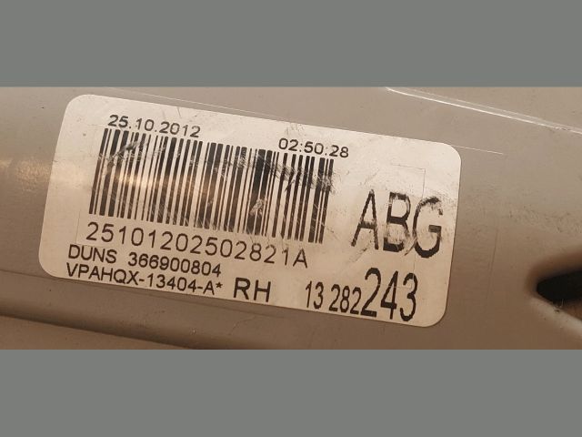 bontott OPEL ASTRA J Jobb Külső Hátsó Lámpa