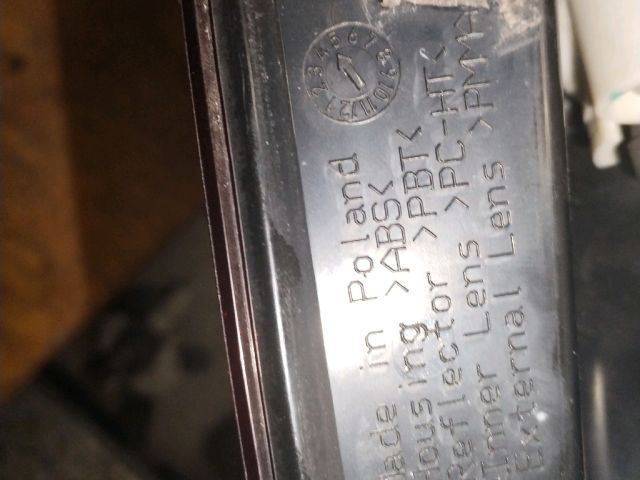 bontott OPEL ASTRA J Jobb Külső Hátsó Lámpa