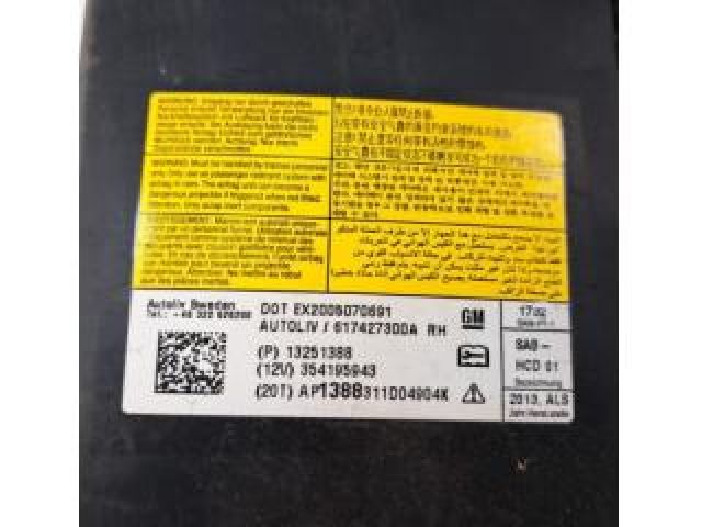 bontott OPEL ASTRA J Jobb Oldallégzsák