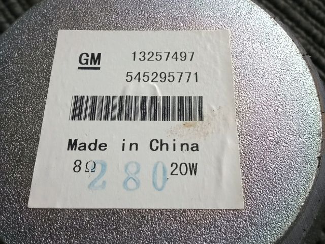 bontott OPEL ASTRA J Középső Műszerfal Hangszóró