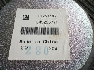 bontott OPEL ASTRA J Középső Műszerfal Hangszóró