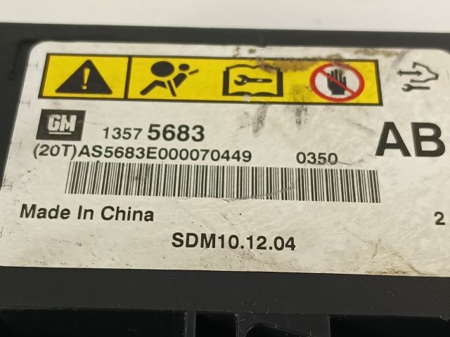 bontott OPEL ASTRA J Légzsák Elektronika