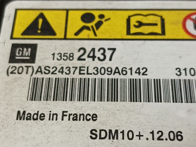 bontott OPEL ASTRA J Légzsák Elektronika