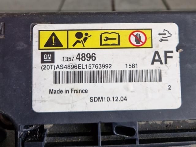 bontott OPEL ASTRA J Légzsák Elektronika