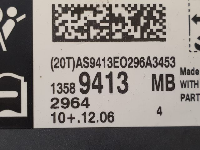 bontott OPEL ASTRA J Légzsák Elektronika