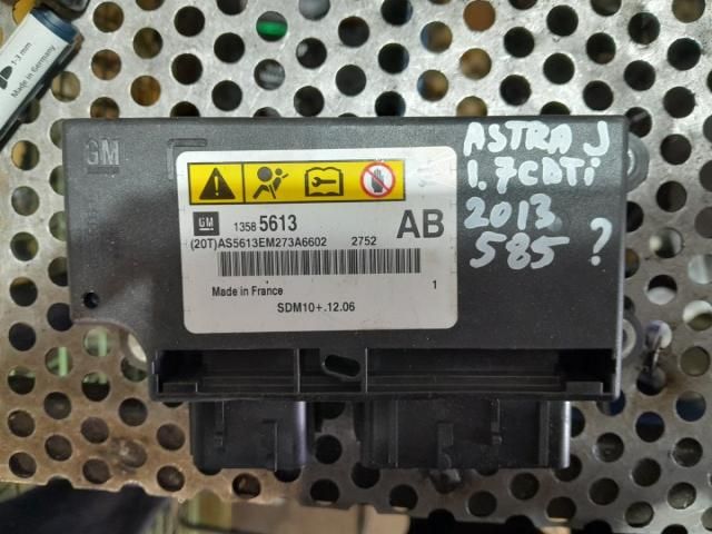 bontott OPEL ASTRA J Légzsák Elektronika