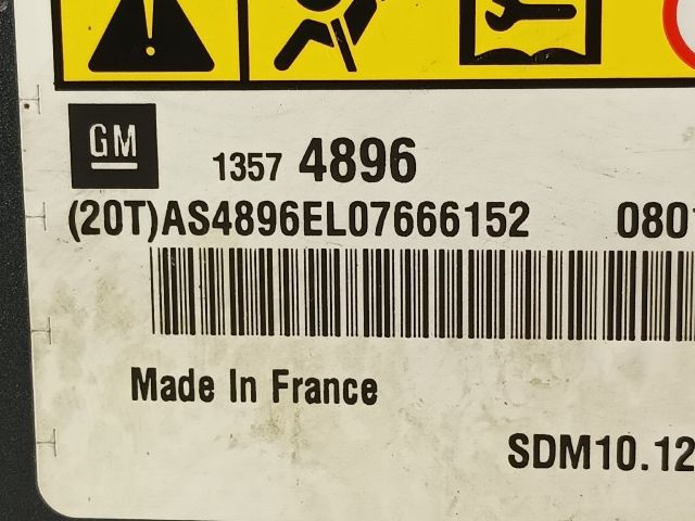 bontott OPEL ASTRA J Légzsák Elektronika