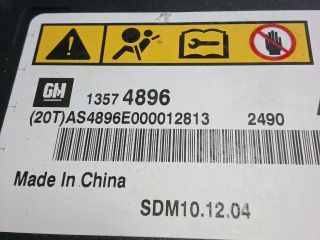 bontott OPEL ASTRA J Légzsák Elektronika