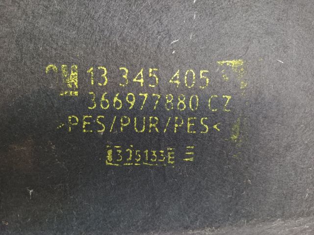 bontott OPEL ASTRA J Motorháztető Szigetelés