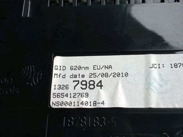 bontott OPEL ASTRA J Multifunkciós Kijelző