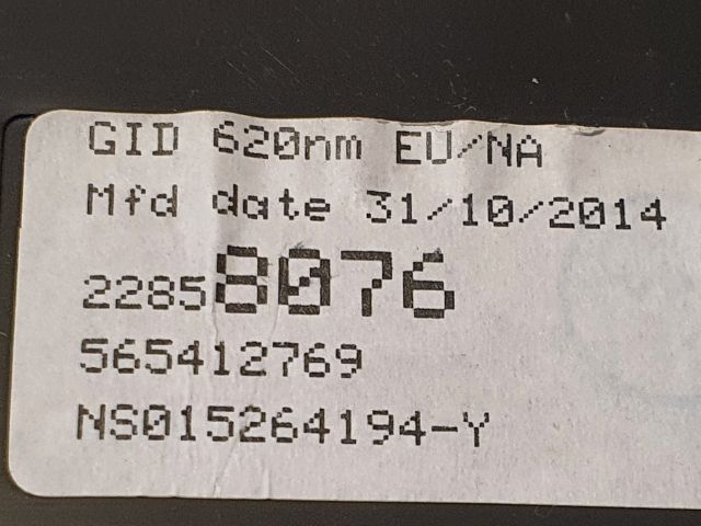 bontott OPEL ASTRA J Multifunkciós Kijelző