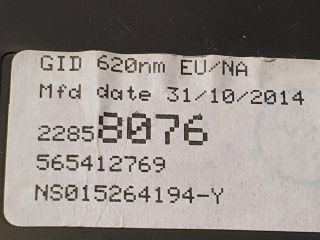 bontott OPEL ASTRA J Multifunkciós Kijelző