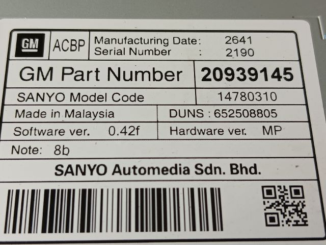 bontott OPEL ASTRA J Multifunkciós Kijelző