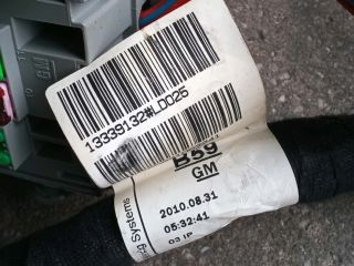 bontott OPEL ASTRA J Műszerfal Kábelköteg